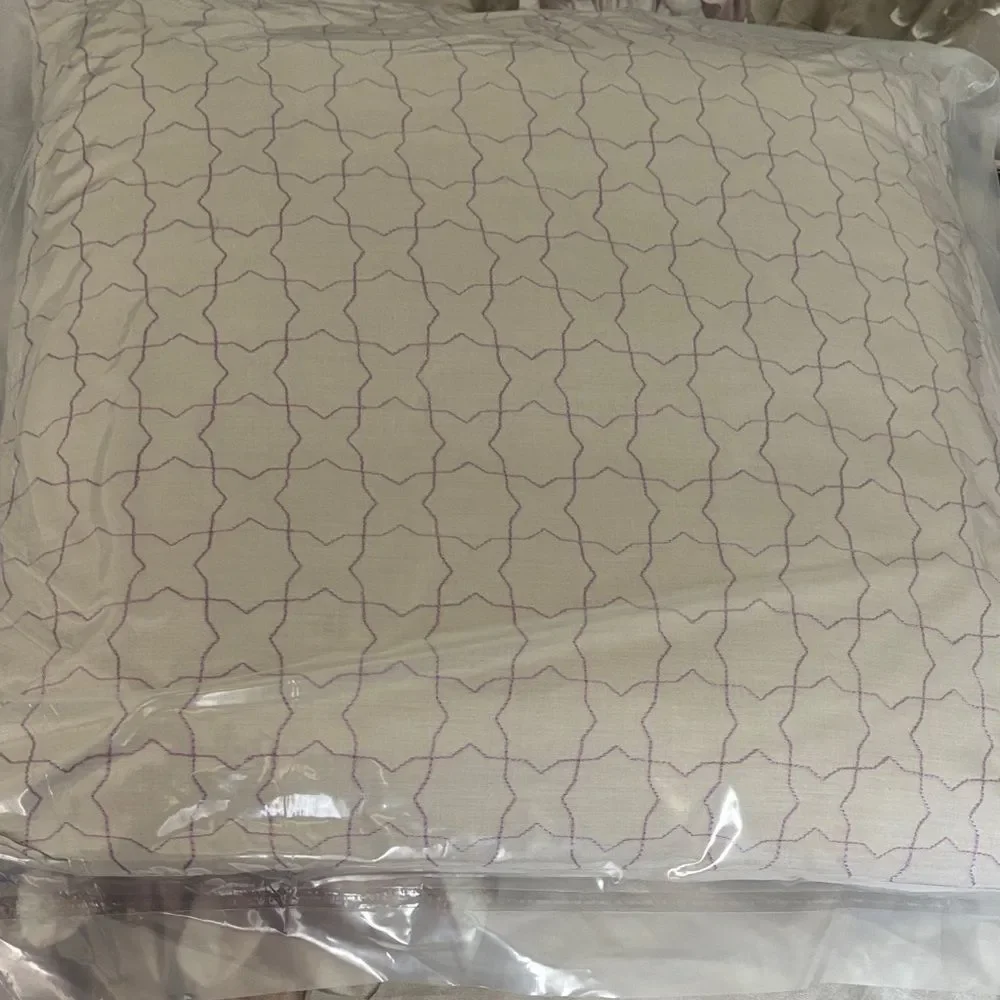 Bebejan BLOOM Floral Bedding Set in Cream and Purple NEW